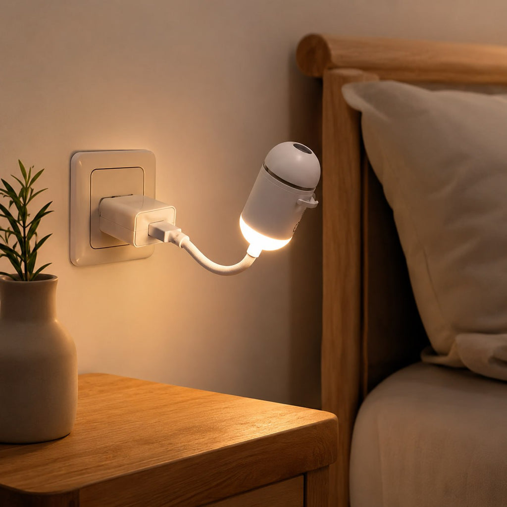 Cosmic galaxy night light projector with multiple projection slides